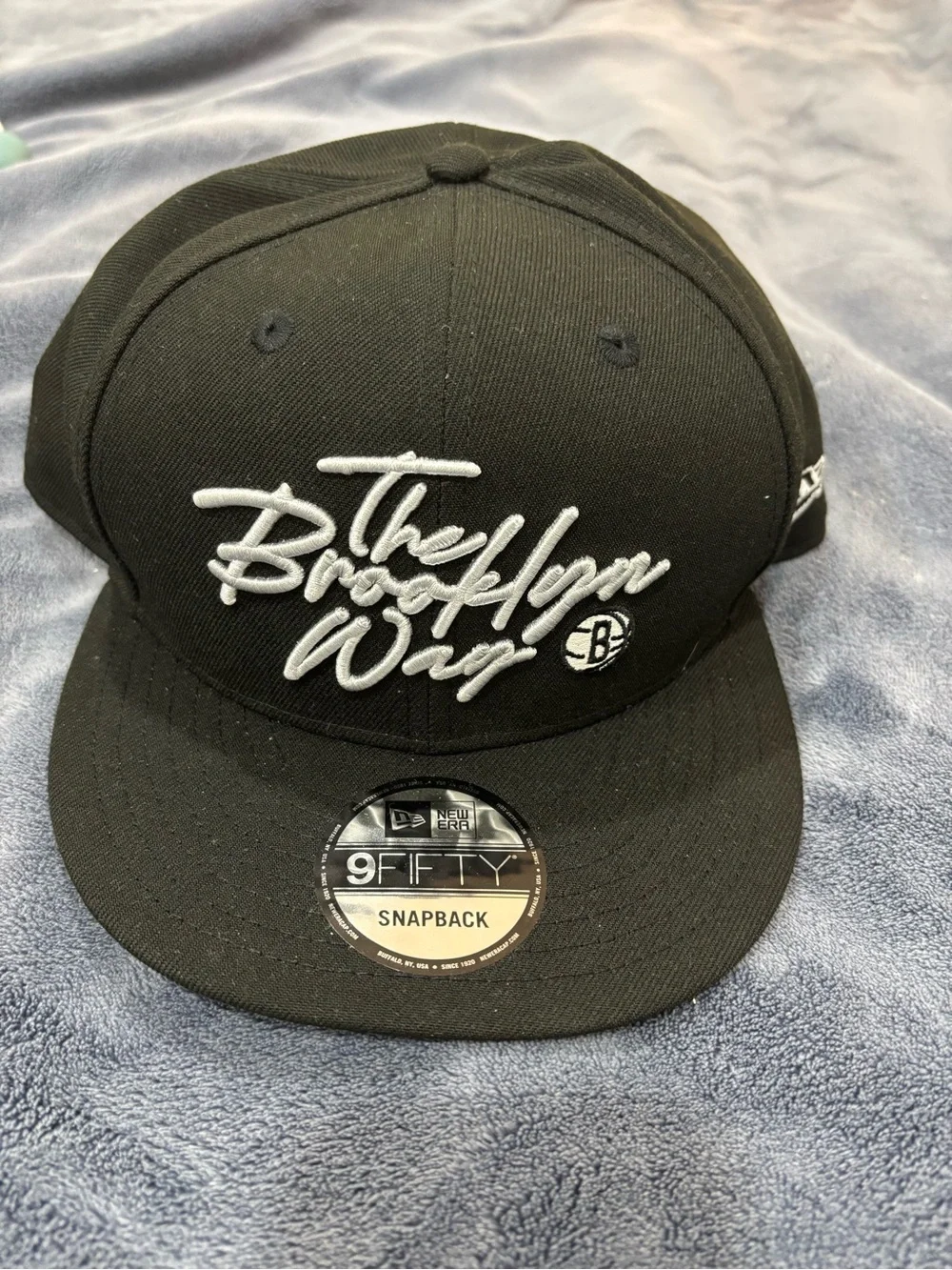 Brooklyn Nets Black Snapback Hat